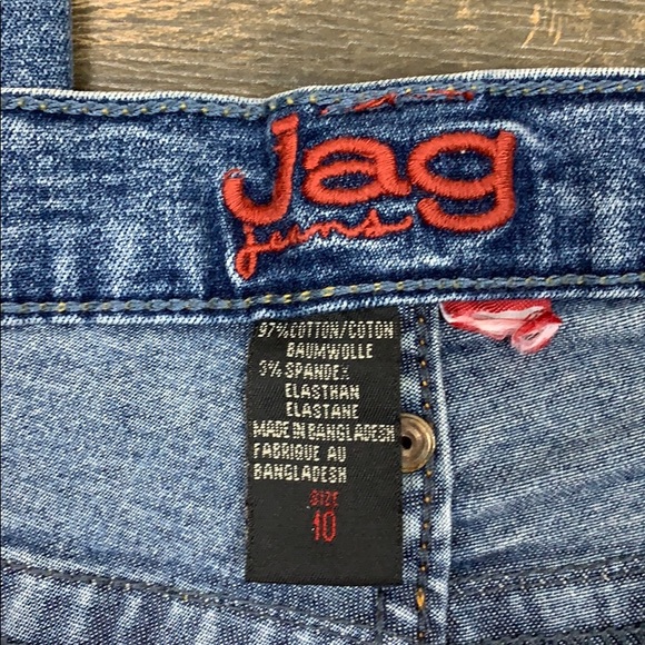 JAG JEANS High Waist Flare Denim Size 10 EUC - Picture 6 of 7